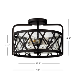 Colrain 2-Light 13'' Flush Mount