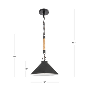 Harvest 1-Light Cone Pendant Light