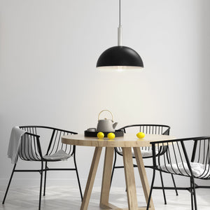 Bari 1-Light Dome Modern Pendant Light