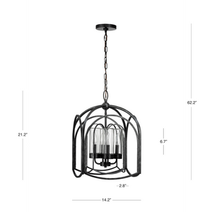 Botanic Arches outdoor pendant dimensions.