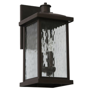 Ashburn large outdoor light unlit.