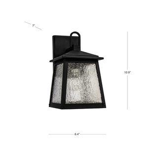 11 inch Hastings outdoor light dimensions.